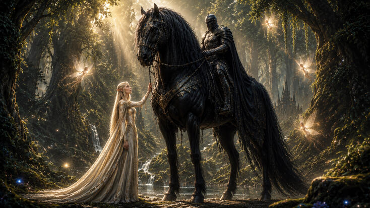 Elf & her protector