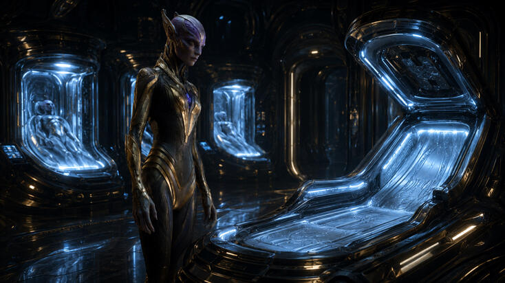 Andromedan & her Medbed